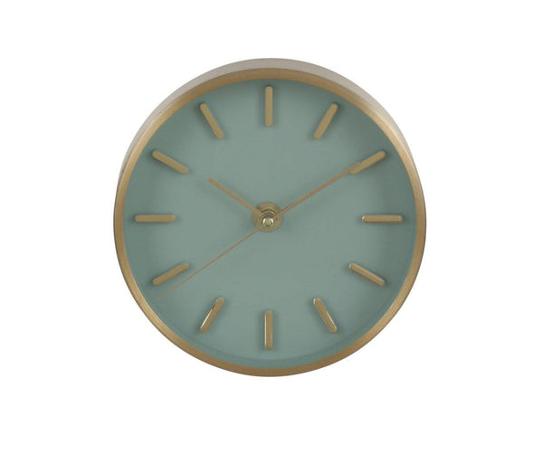 שעון קיר לתליה מנטה זהב דקורטיבי - The Collection by Aviel Waizman