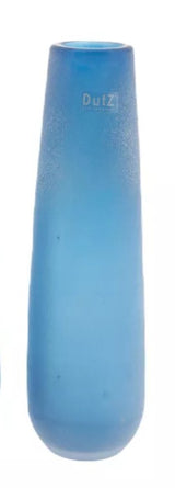 DUTZ אגרטל אליפסה אנתיק כחול מט