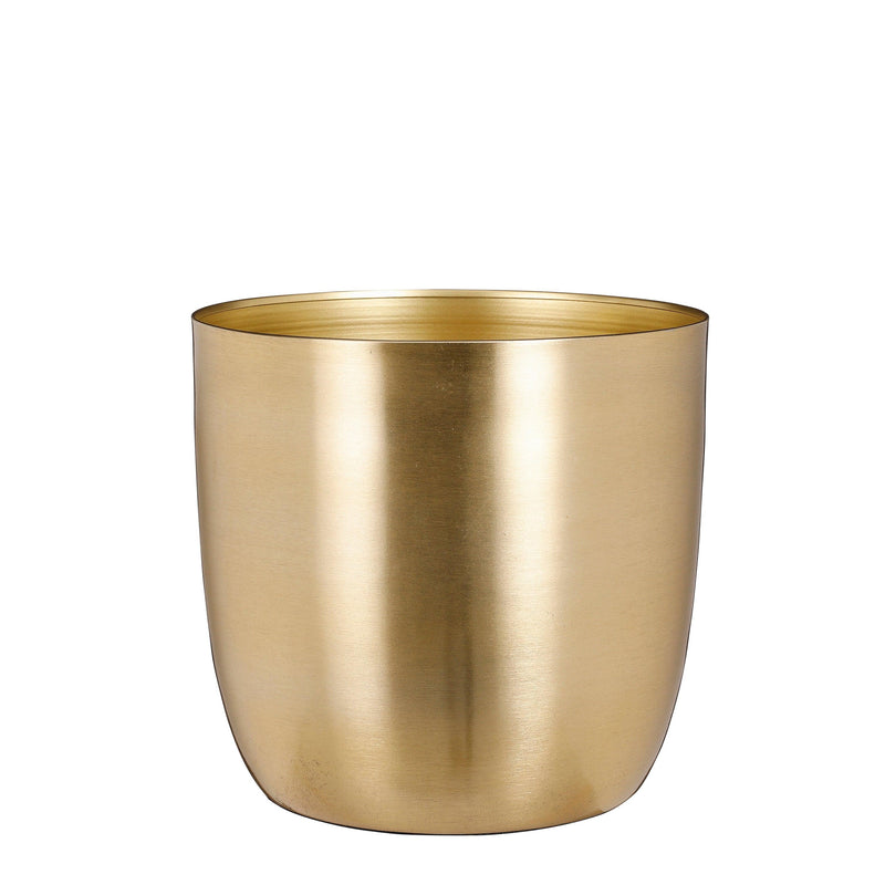 כלי צילינדר מתכת זהב - The Collection by Aviel Waizman