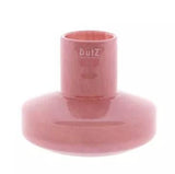 אגרטל גלילי רחב עם בסיס ורוד מבית Dutz