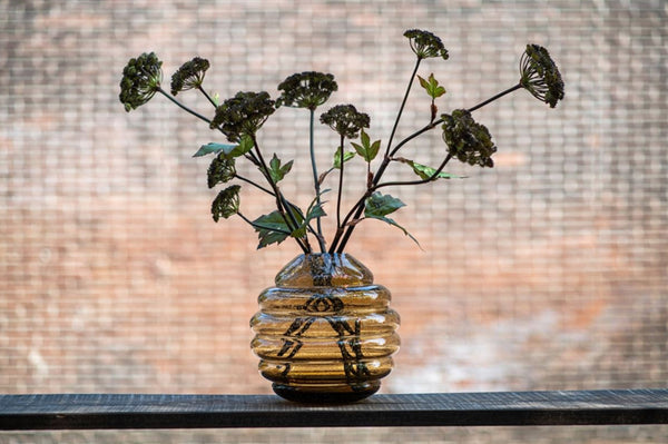 אגרטל מישלן עם פיה צרה מבית Dutz