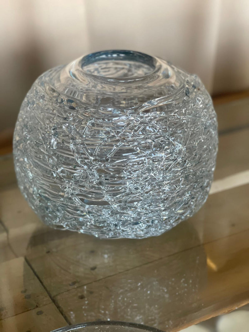 אגרטל כדור עגול קן לציפור עבה מבית Duts