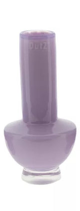 אגרטל זכוכית עבה בצבע ורוד לילך מבית Dutz