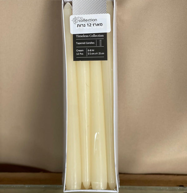 נר שולחן 25 סמ גובה