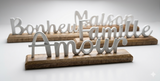 שלט על בסיס עץ - The Collection by Aviel Waizman