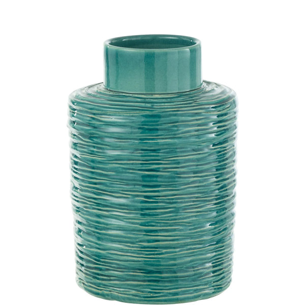 בקבוק קרמיקה בצבע טורקיז - The Collection by Aviel Waizman