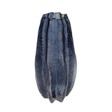 אגרטל זכוכית כחולה