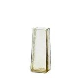 אגרטל זכוכית מרובע קוני