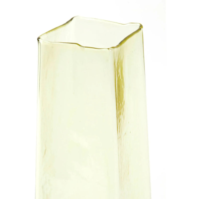 אגרטל זכוכית מרובע קוני