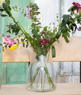 אגרטל כד חלב שקוף