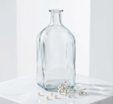 בקבוק זכוכית שקוף - The Collection by Aviel Waizman