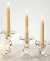 פמוט זכוכית לנר - The Collection by Aviel Waizman