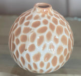 אגרטל קרמי לפרח בצבעים שונים