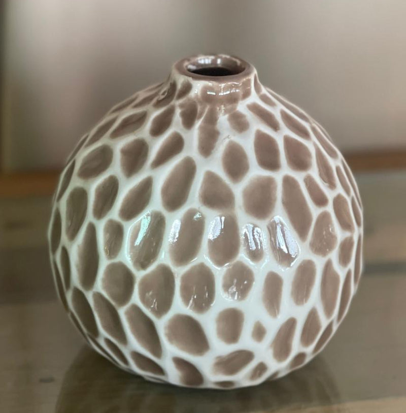 אגרטלון קרמי לפרח