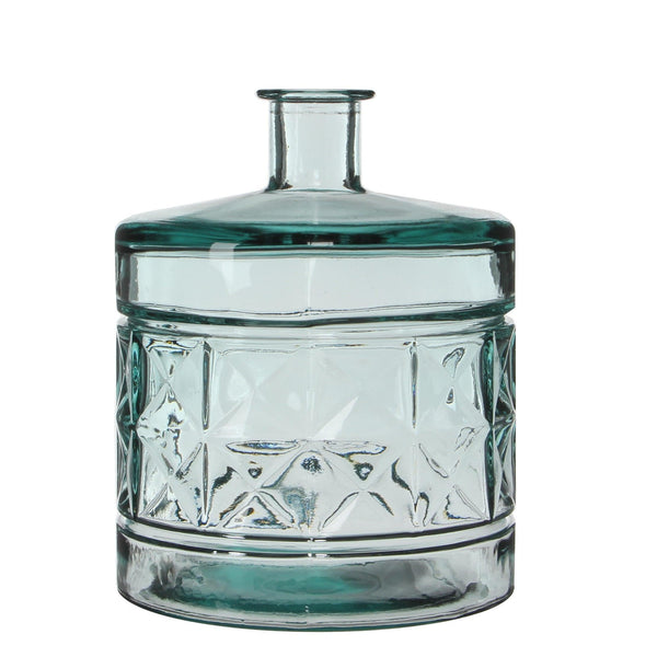 אגרטל בקבוק מזכוכית ממוחזרת לסידור פרחים בודדים - The Collection by Aviel Waizman