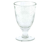 כוס יין על רגל כוס מיים סטזכוכית בועות