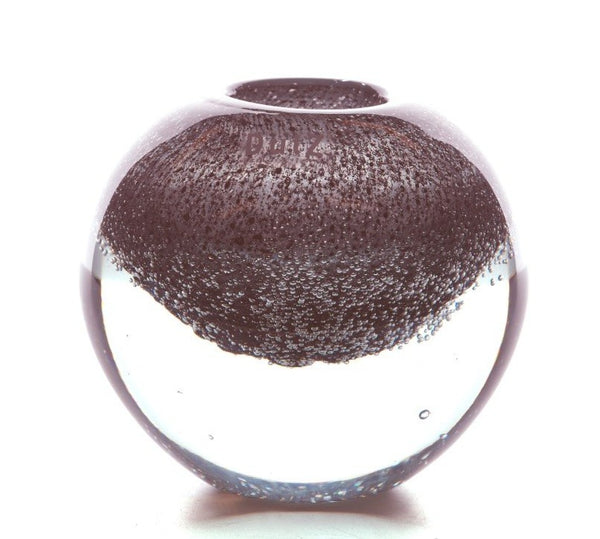 glass ball vase 