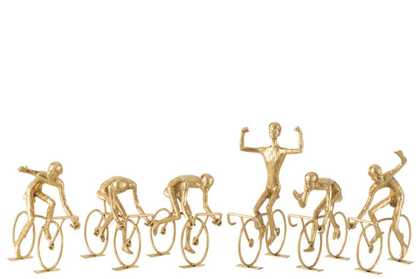 פסלון רוכבי אופניים