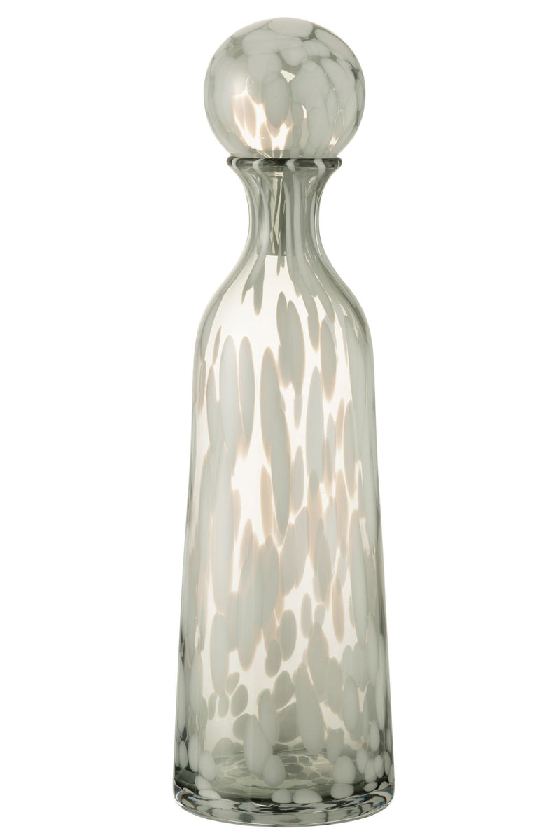בקבוק ליקר דקורטיבי לבן - The Collection by Aviel Waizman