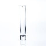 מבחנה  6 רוחב בגבהים: 12 18 24 30 40 סמ זכוכית עבה שקופה - Decor 2 Home