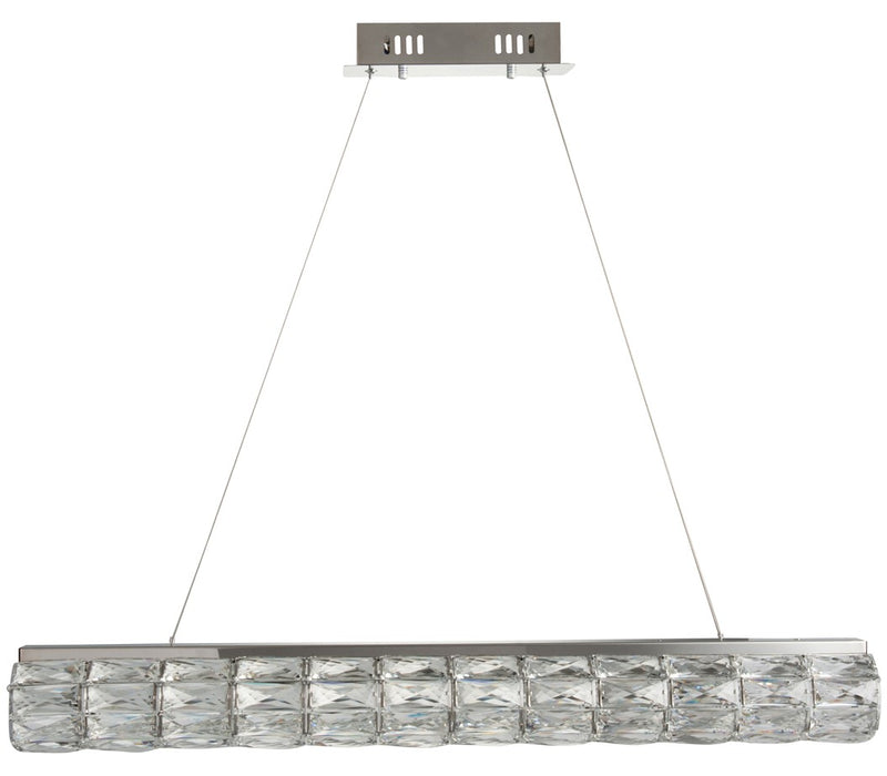 מנורת פס קריסטלים מעוצבת  לפינת אוכל - Decor 2 Home