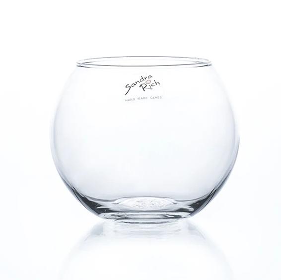 כדור זכוכית לנר לפרח  לעיצוב הבית ולמרכזי שולחן 8 ס"מ - Decor 2 Home