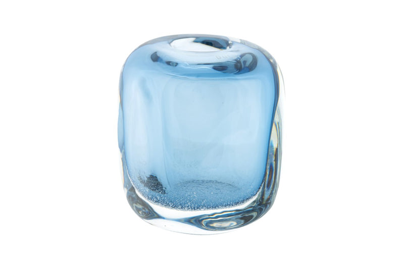 אגרטל זכוכית "מתיאוס" דוץ כחול
