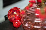 כדור זכוכית אדום לתלייה - The Collection by Aviel Waizman