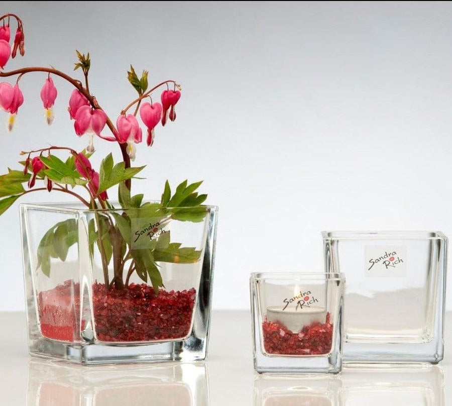 Square Glass Vase - Aviel Waizman