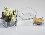 קערה מרובעת מזכוכית בעבודת יד - The Collection by Aviel Waizman